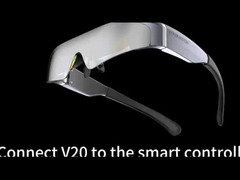 2000 Nits OLED HDMI 200 дюймовые AR умные очки разрешение 1920x1080