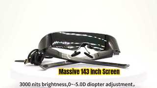 Гигантские 143-дюймовые очки AR 1080p HDMI
