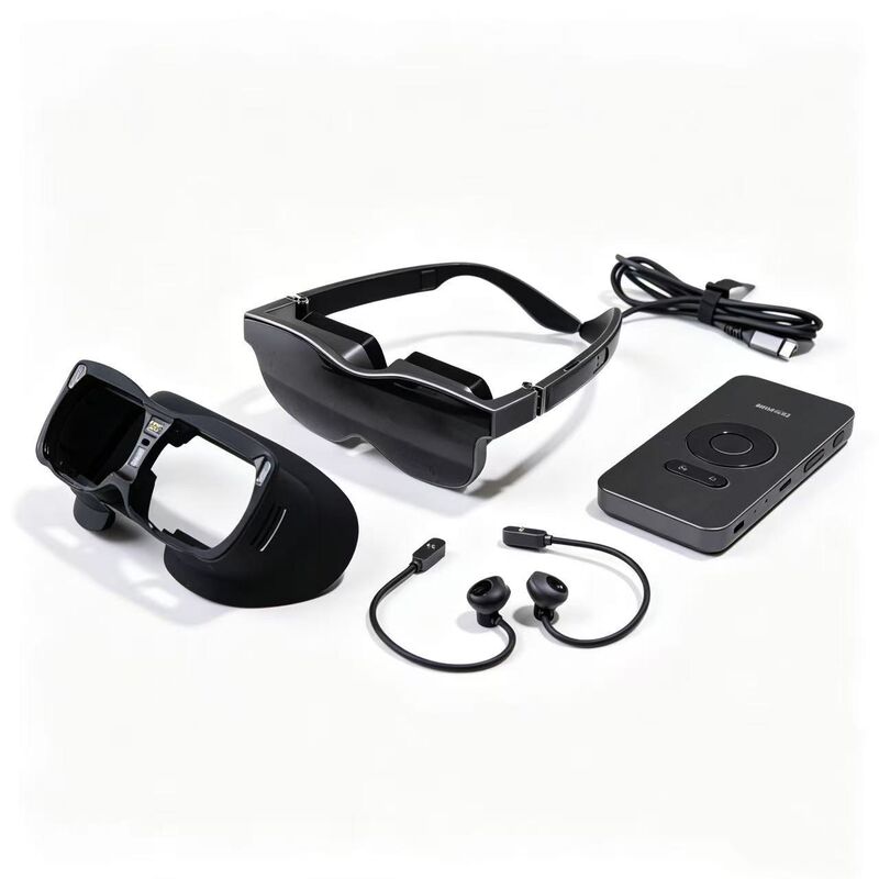 VR/AR Smart Glasses with 70° Ultra Large FOV 1920*1080 Resolution and USB-C Connectivity